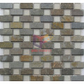 Rustic Style Stone Mix Matt Glass Mosaic Tiles (CS232)